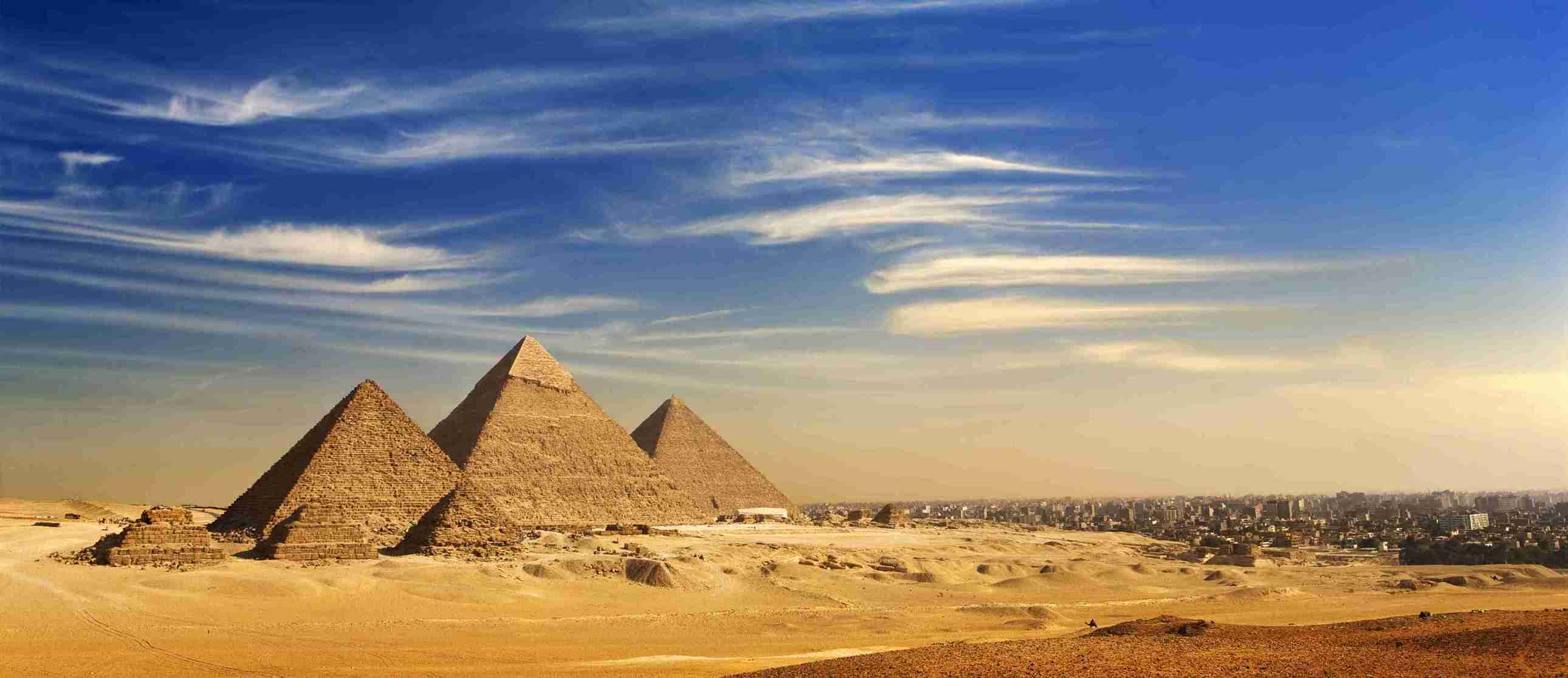 Die Pyramids von Gizeh